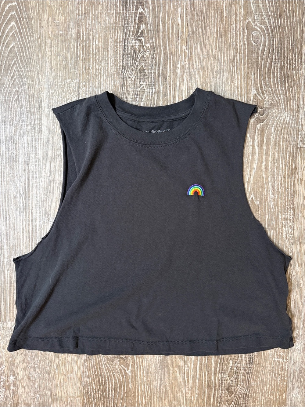 Spiritual Gangster Live Light Vibe Cropped Tee